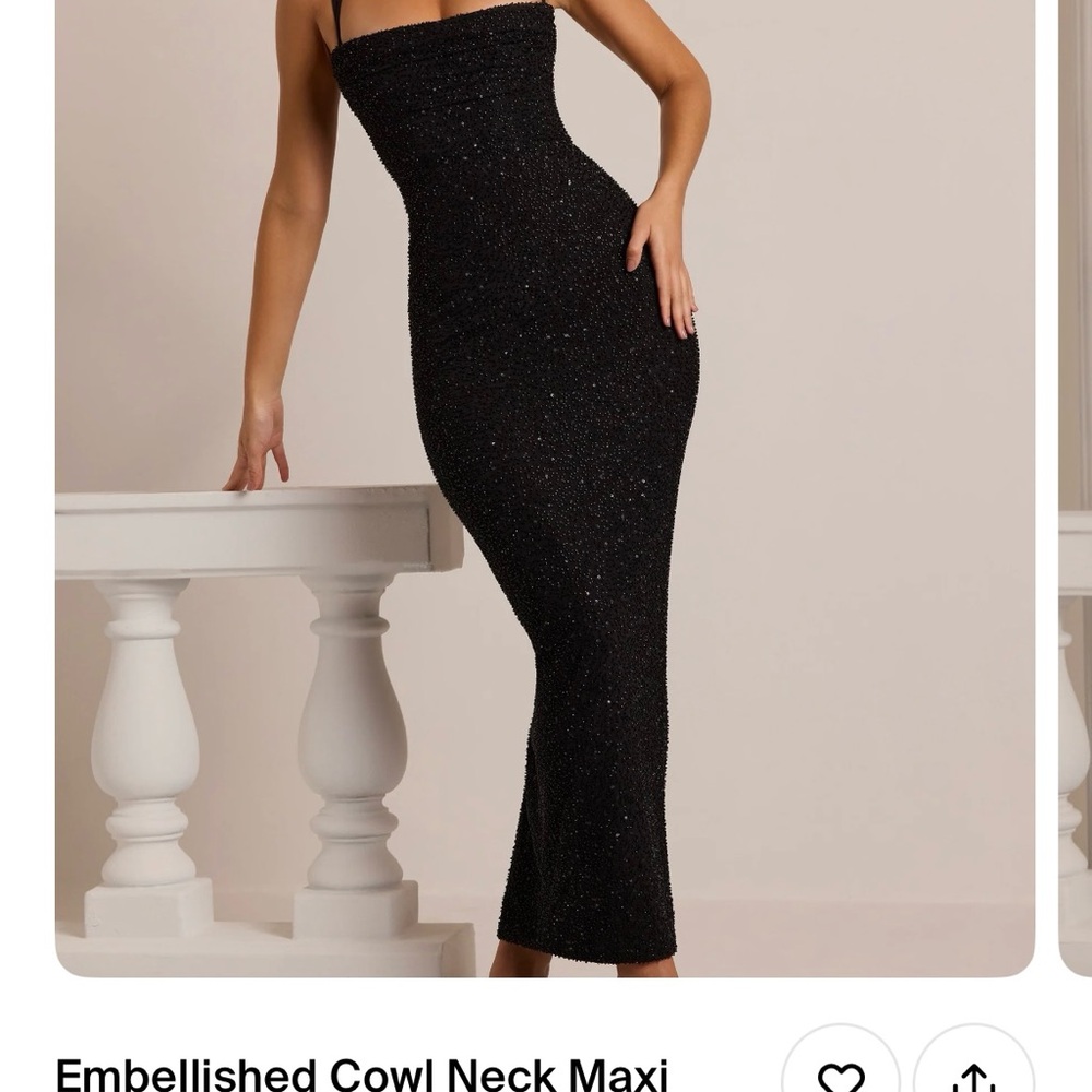Elegant Black Maxi Dress